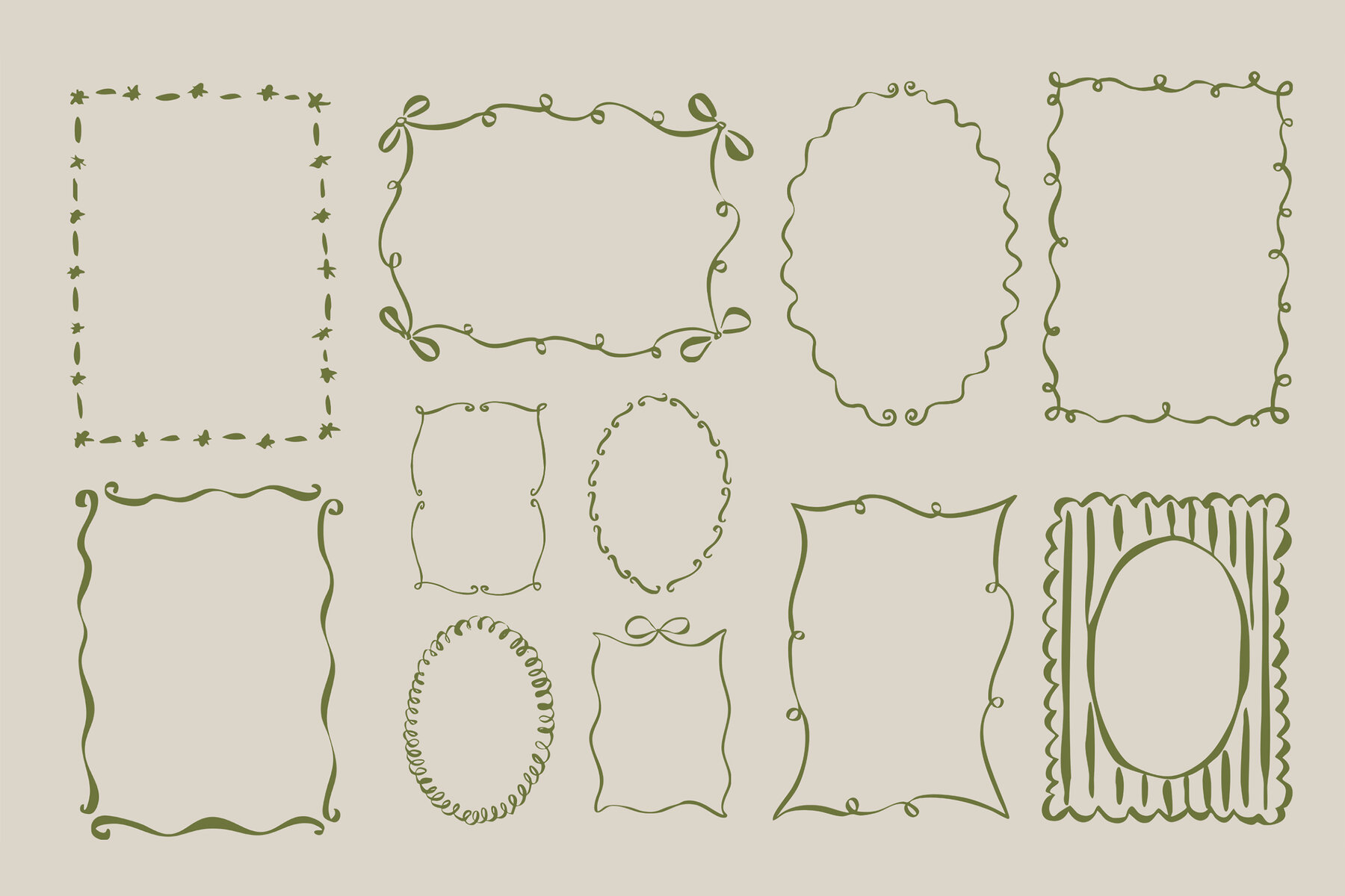 Whimsical Frames and Bows 8