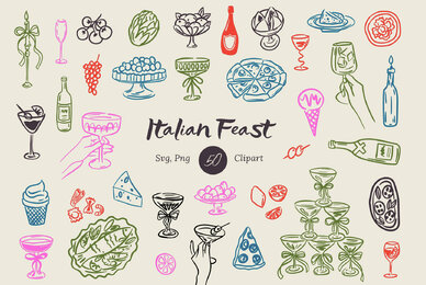 Whimsical Italian Feast