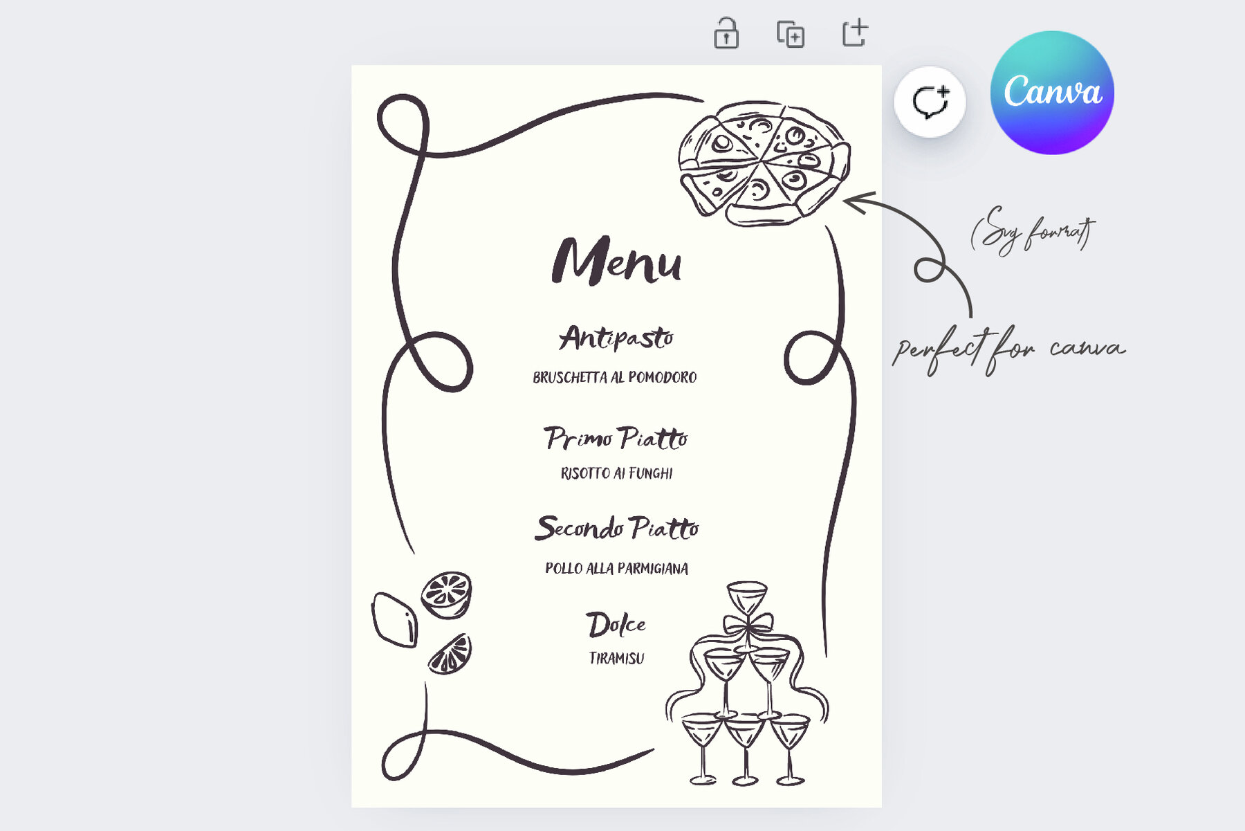 Whimsical Italian Feast 5