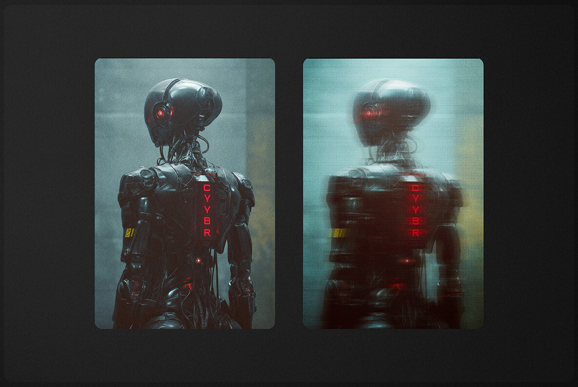 Hologram Portrait Effect 5