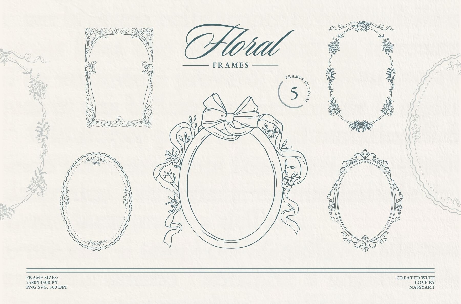 Vintage Chinoiserie Frame Collection 6