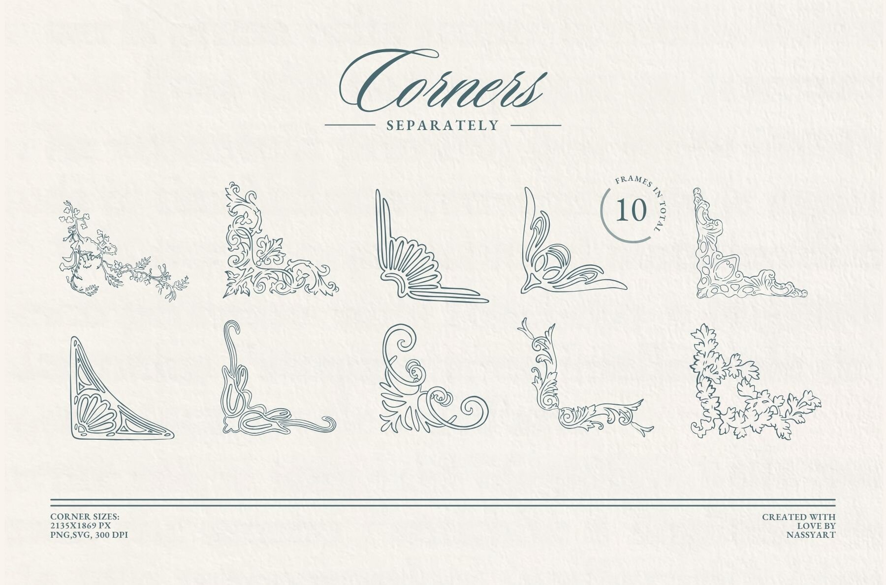 Vintage Chinoiserie Frame Collection 11