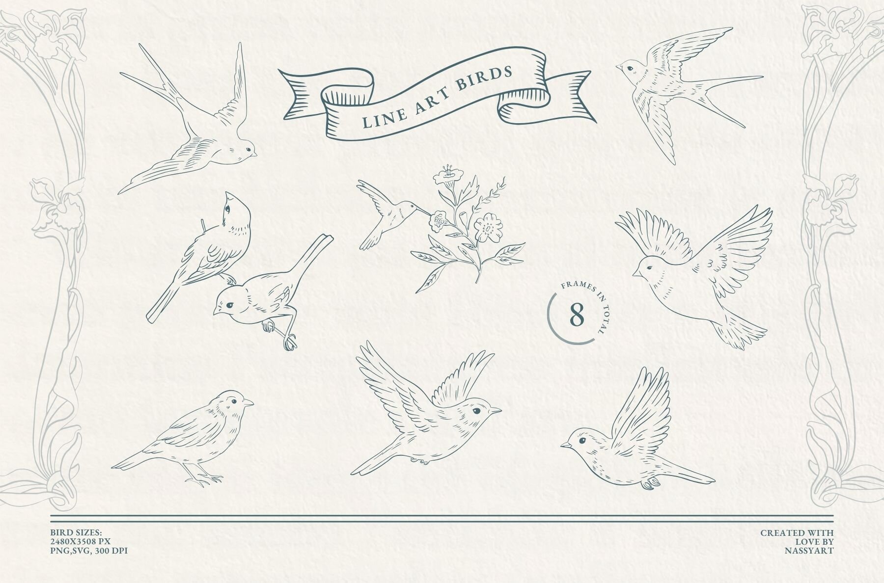 Vintage Chinoiserie Frame Collection 15