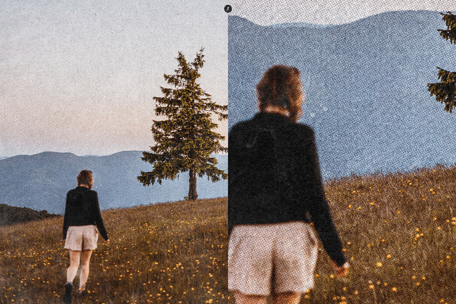 Postcard Print Photo Effect 11