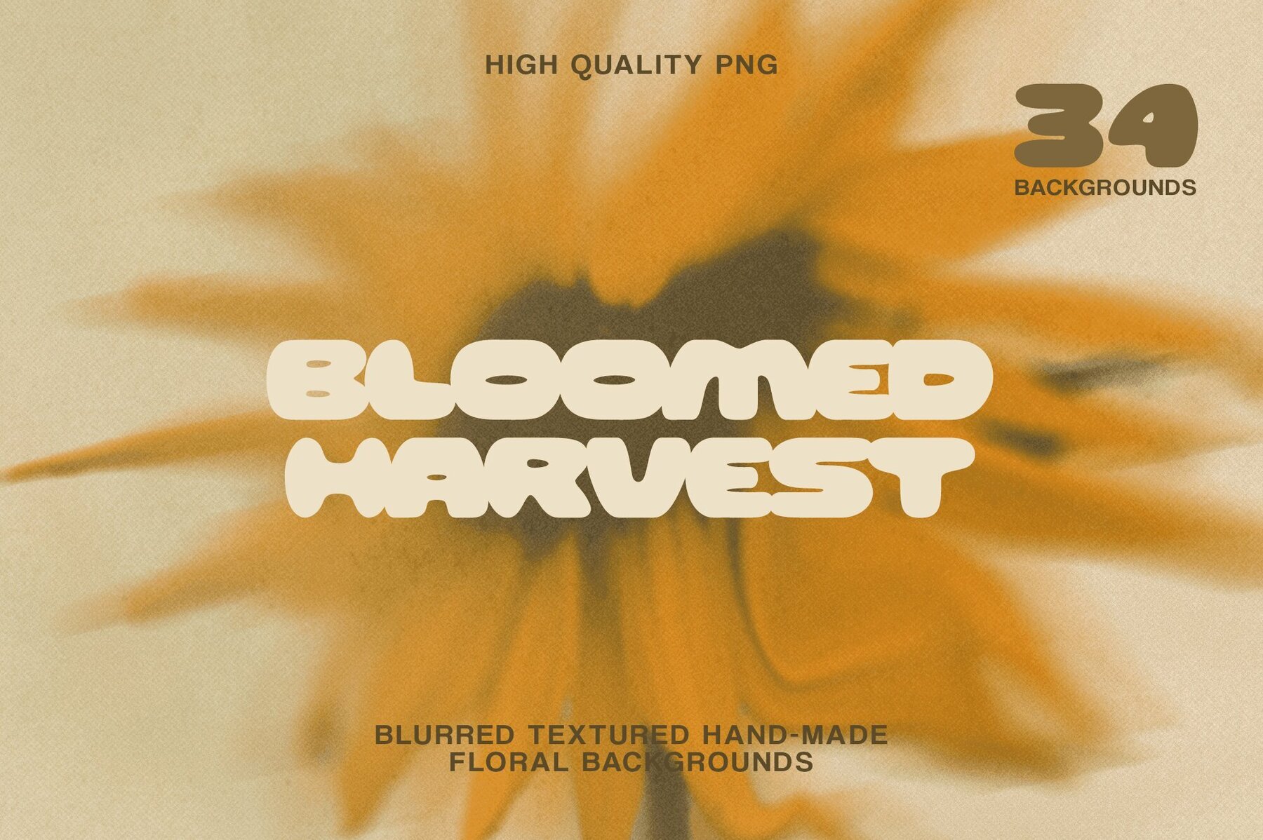 Bloomed Harvest Sunflowers abstract backgrounds 1