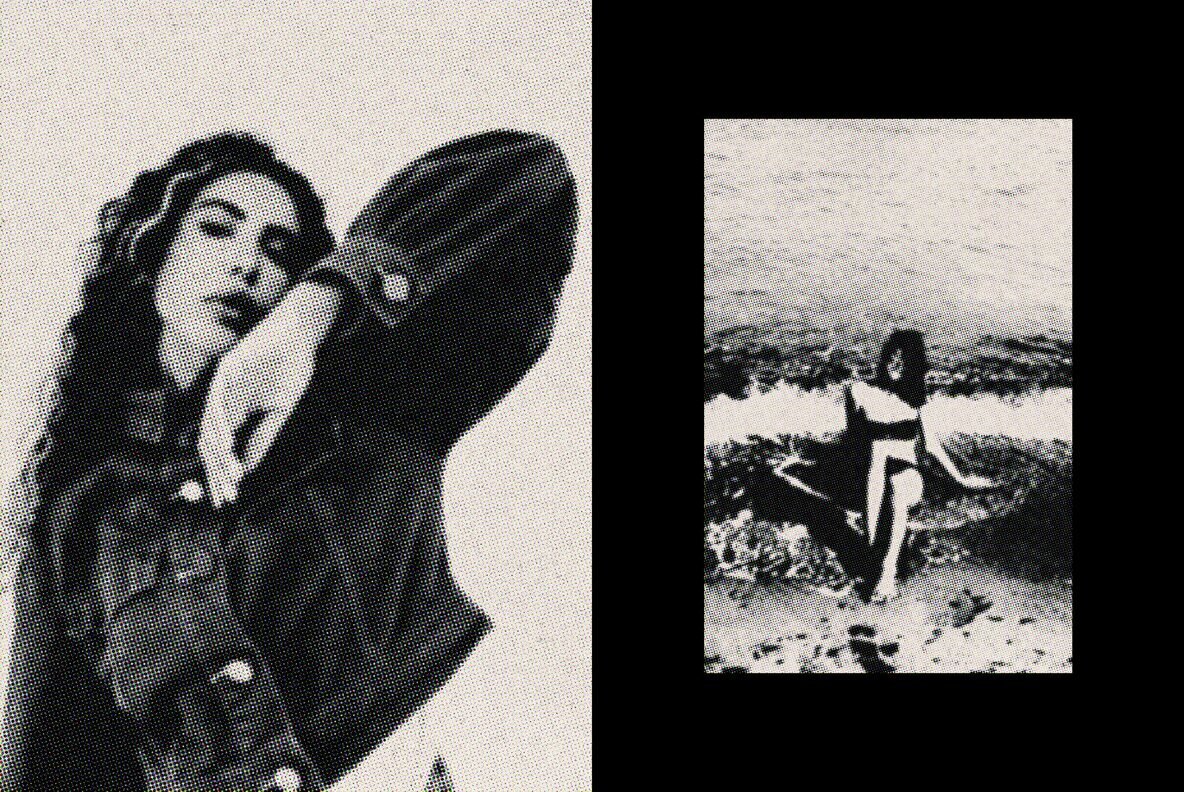 Retro Magazine Printer Effect 2