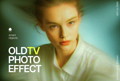 Old Tv Photo Effect