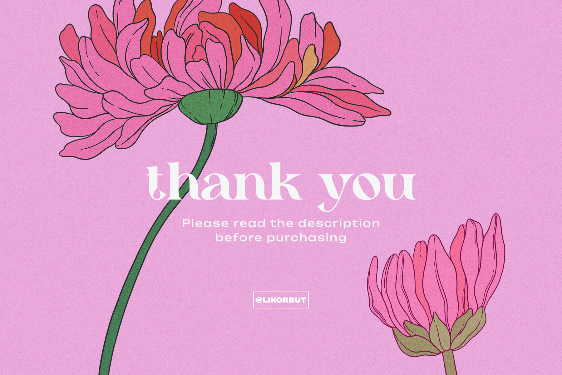 Modern Botanical Floral Illustration 9