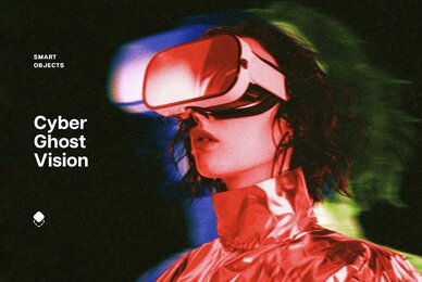 Cyber Ghost Vision Photo Effect