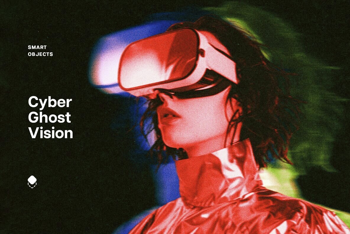 Cyber Ghost Vision Photo Effect 1