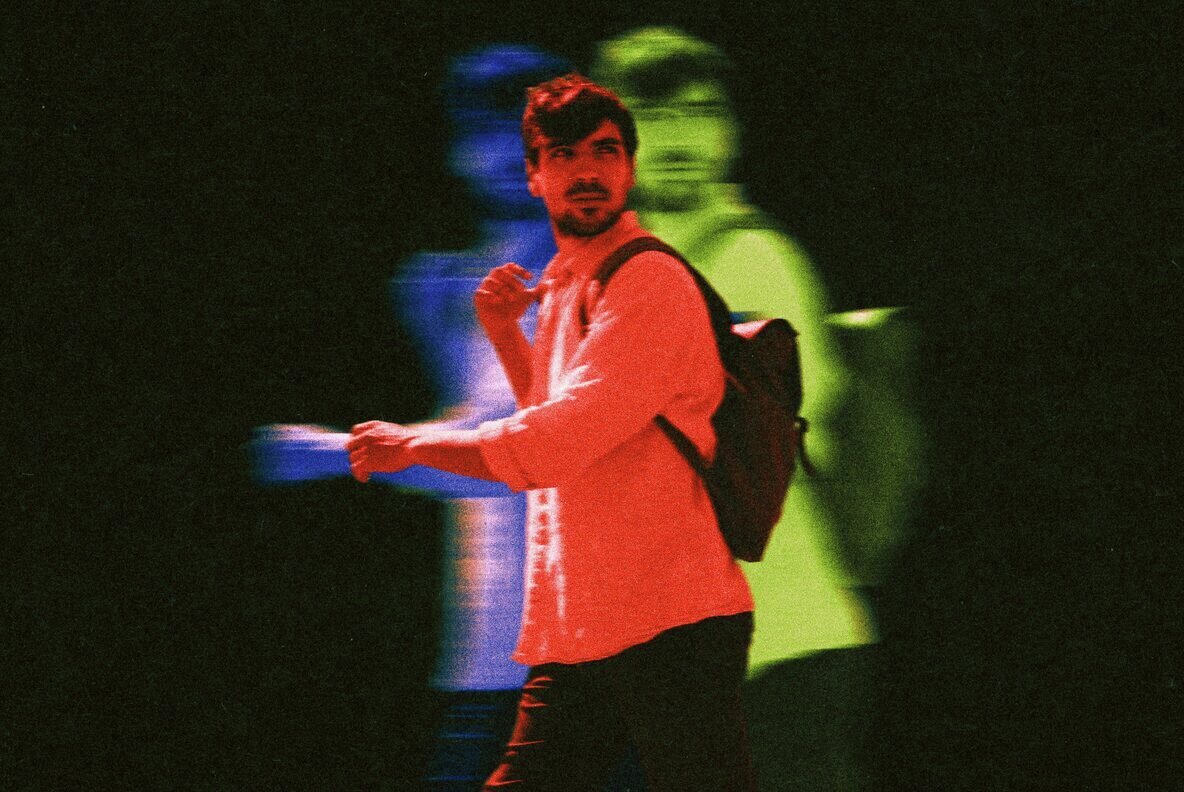 Cyber Ghost Vision Photo Effect 3