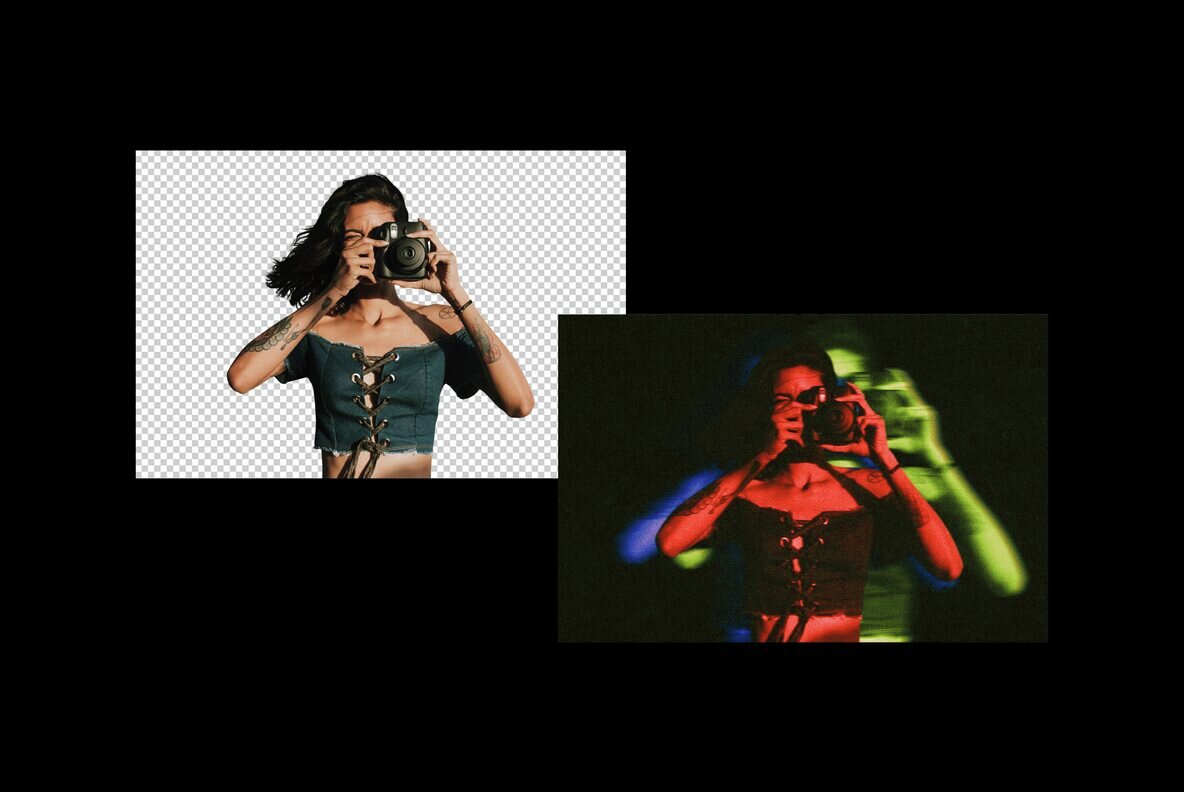 Cyber Ghost Vision Photo Effect 5