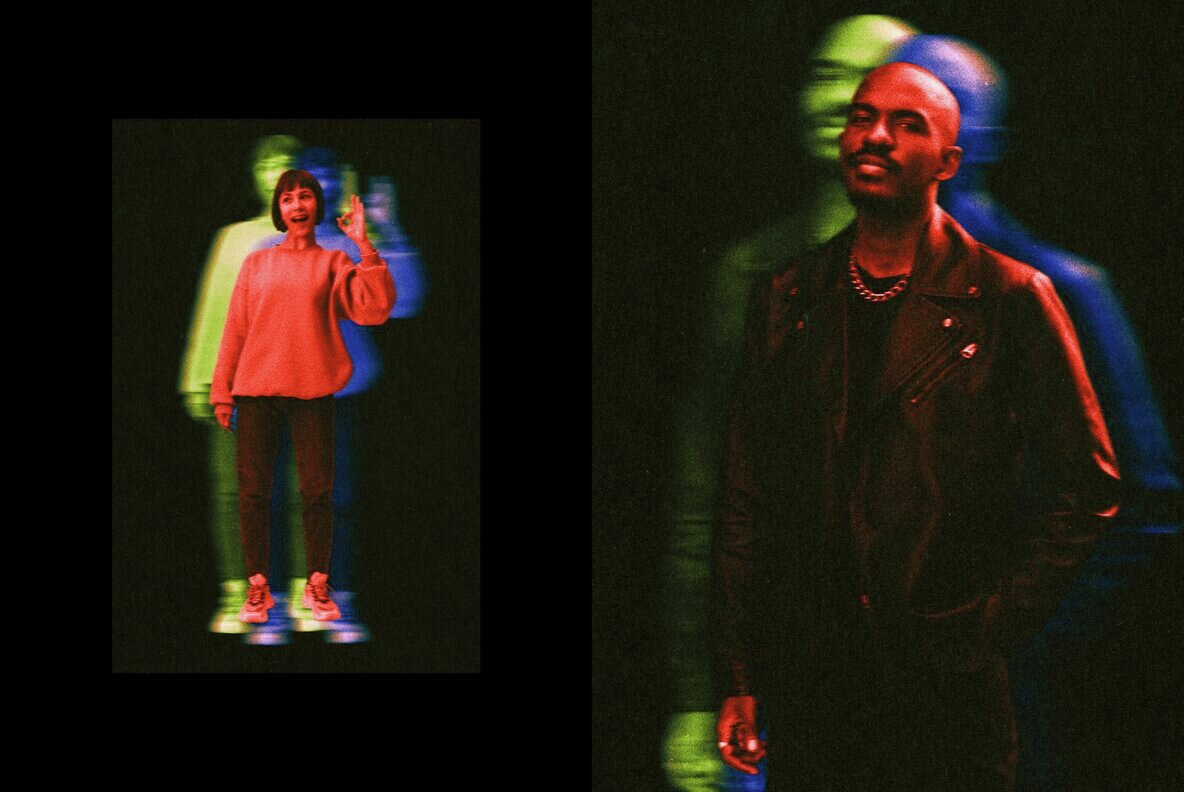 Cyber Ghost Vision Photo Effect 6