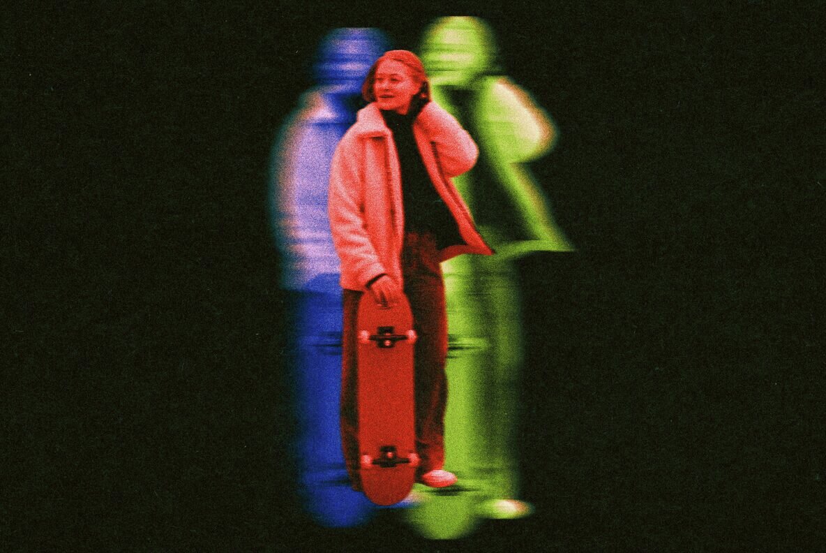 Cyber Ghost Vision Photo Effect 7