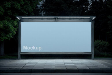 Bus Stop Mockup