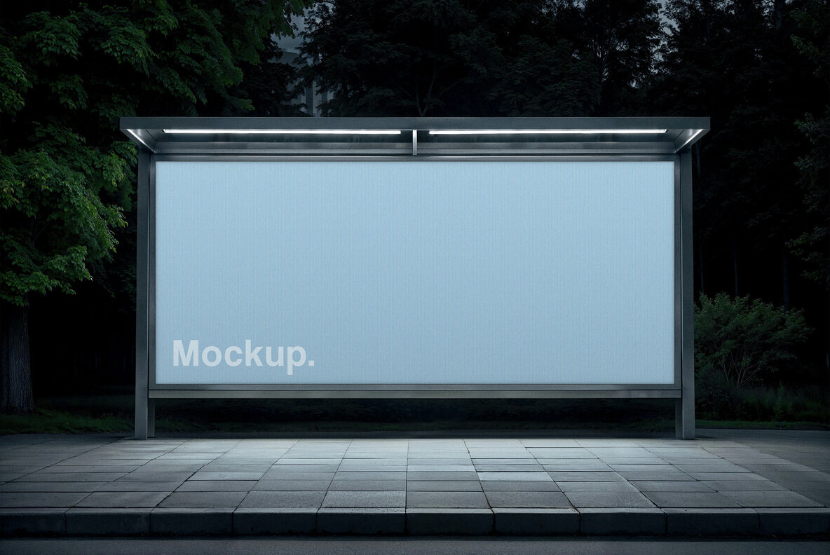 Bus Stop Mockup 1