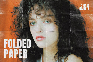 Folded Paper Photo Effect