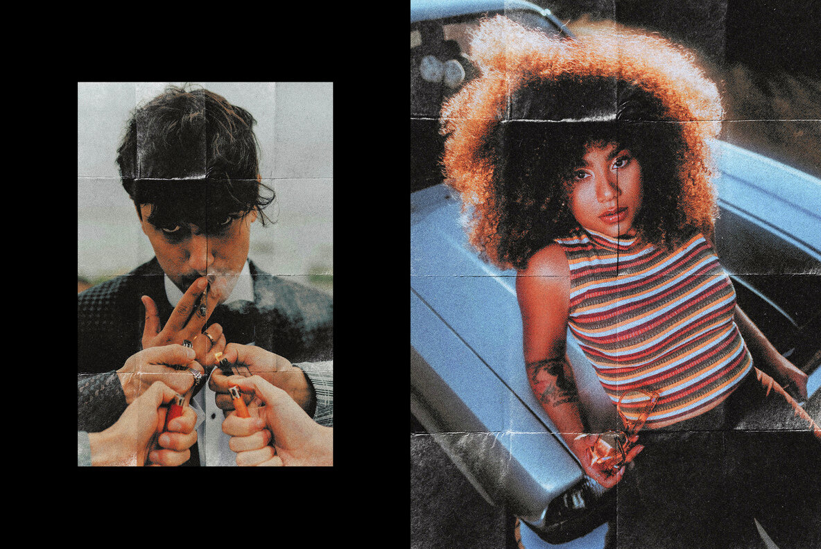 Folded Paper Photo Effect 4