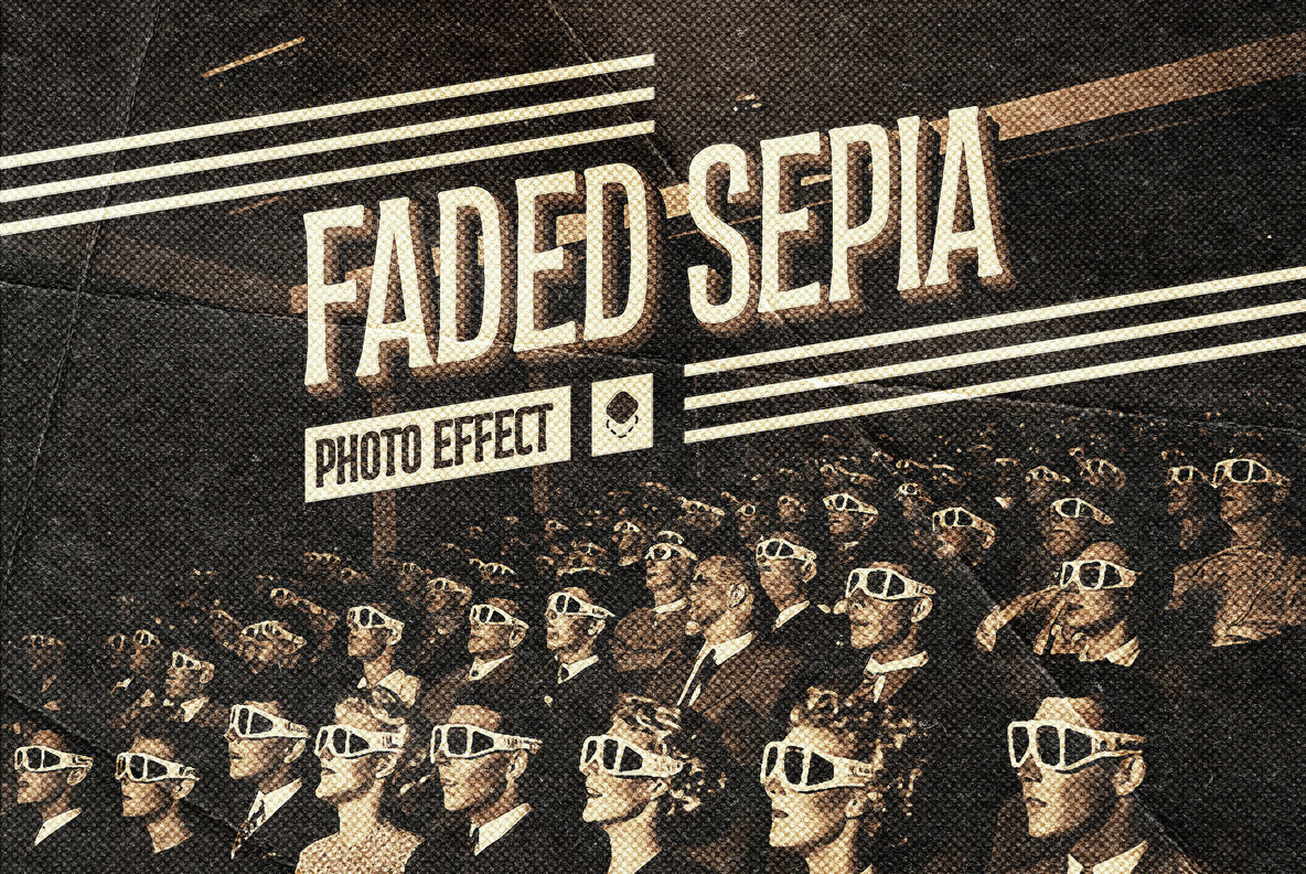 Faded Sepia Photo Effect 1