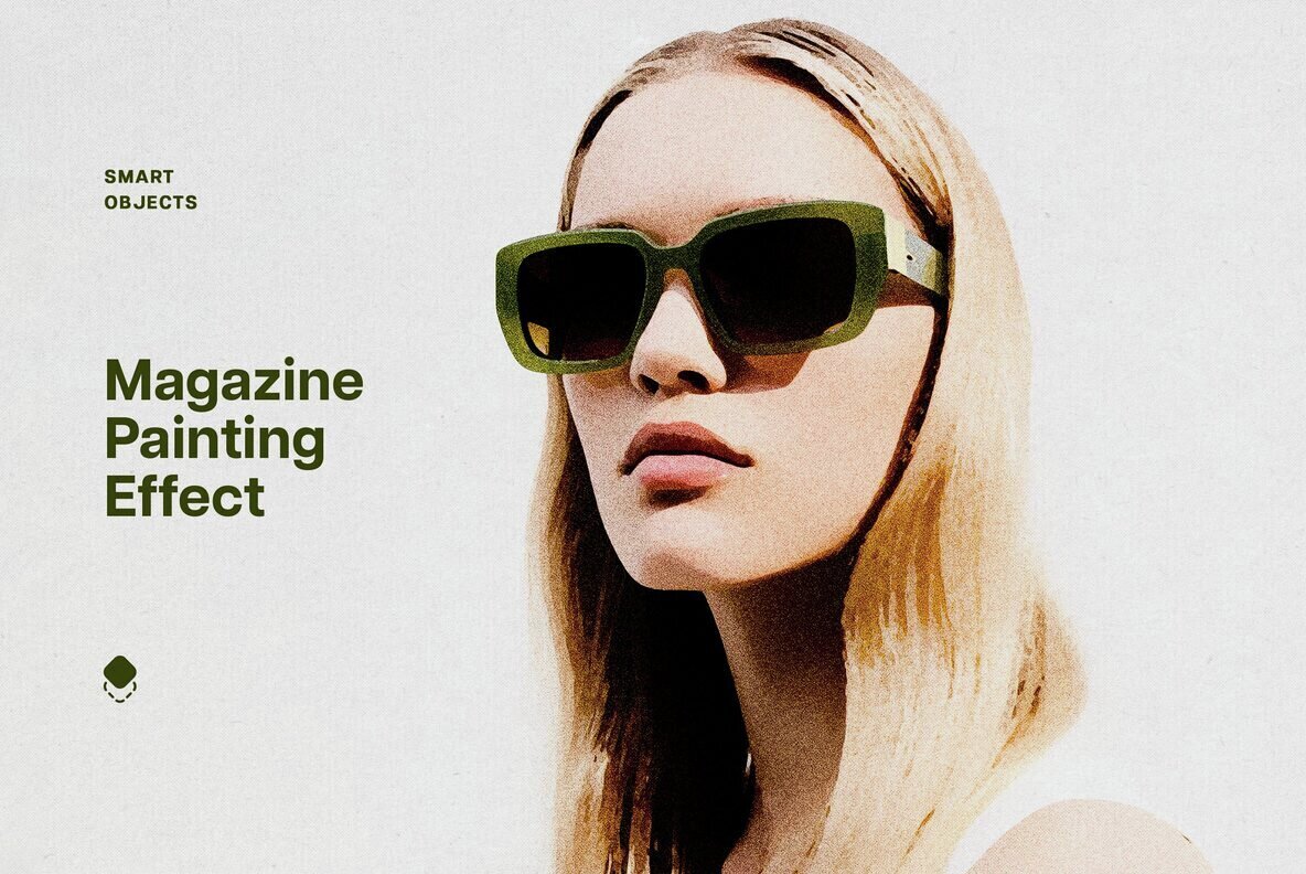 Magazine Painting Effect 1