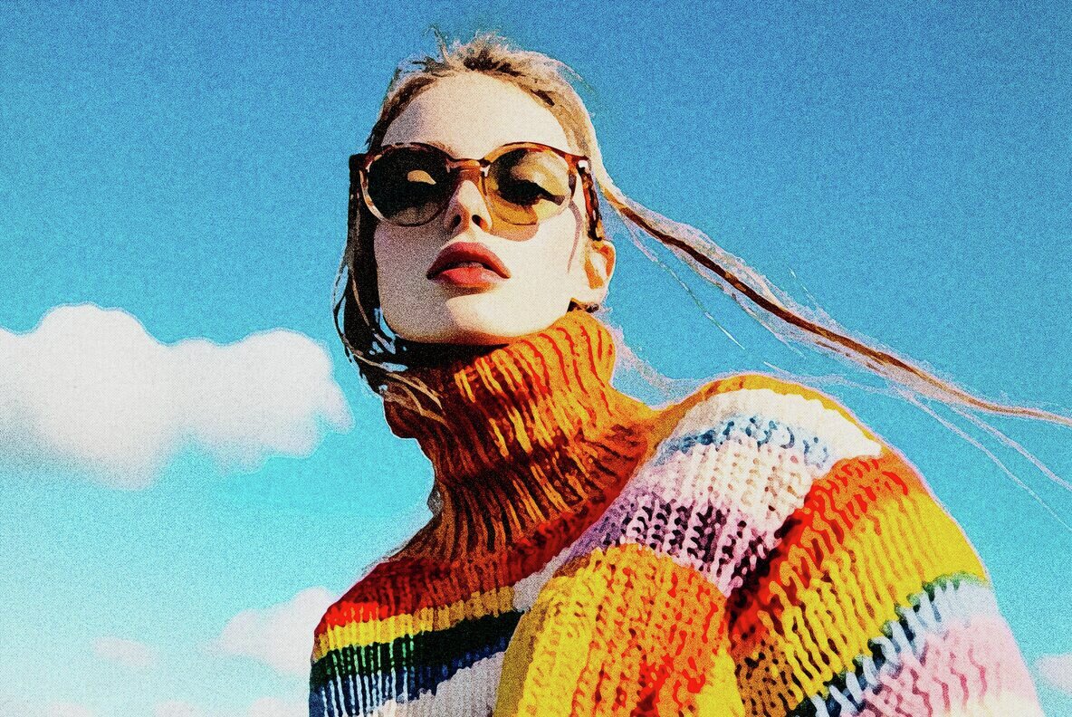 Magazine Painting Effect 7