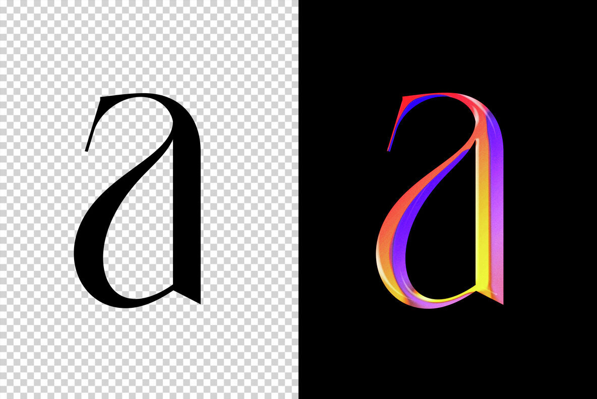 Vibrant Chrome Text and Logo Effect 3