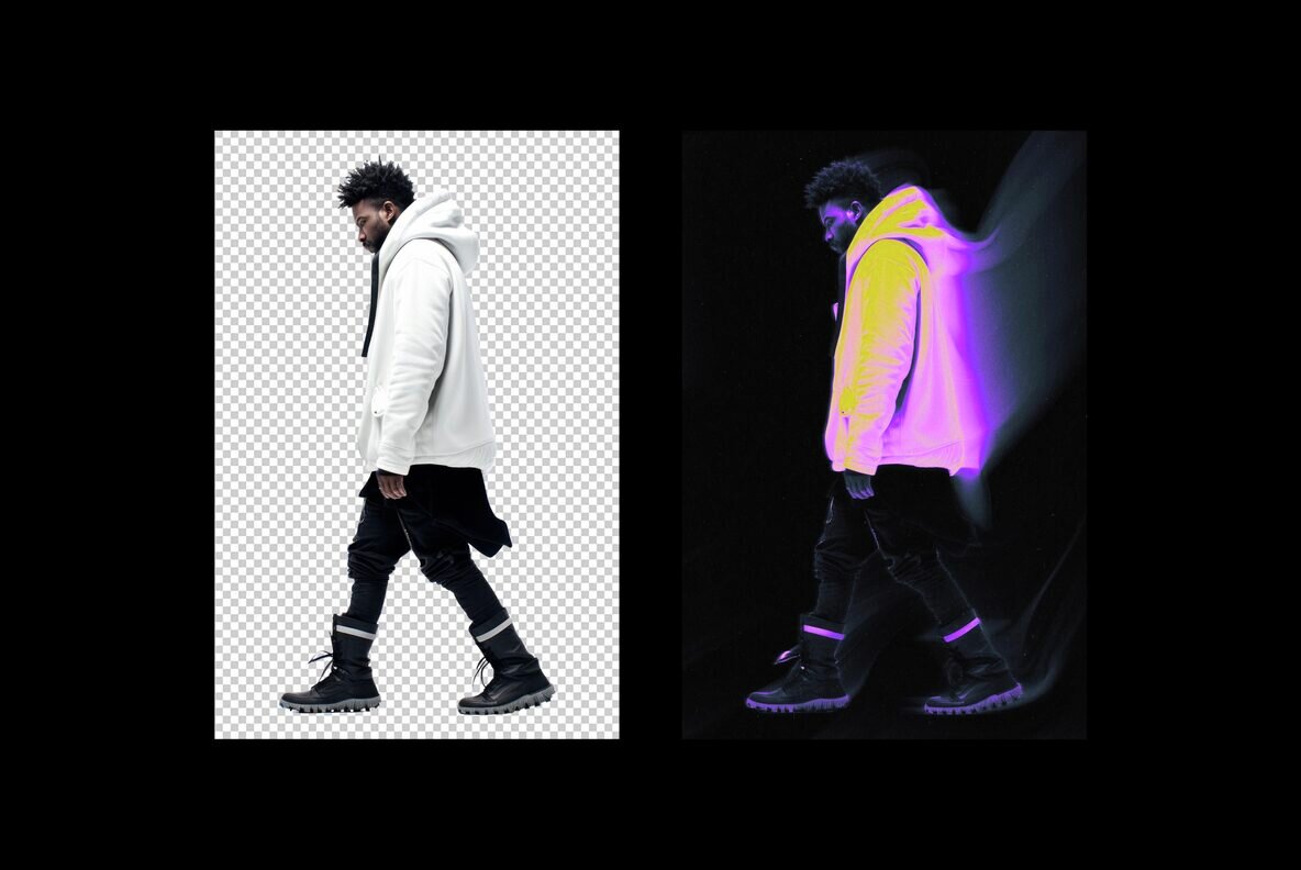 Grunge Duotone Motion Photo Effect 4