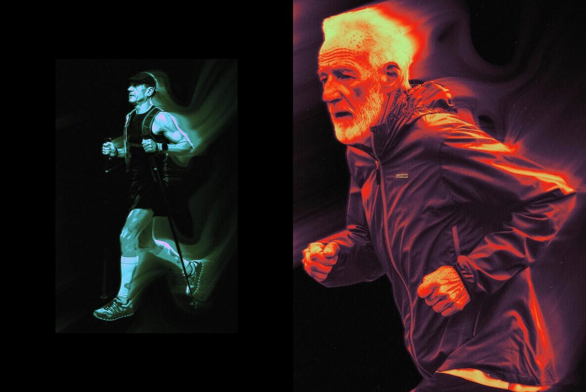 Grunge Duotone Motion Photo Effect 6