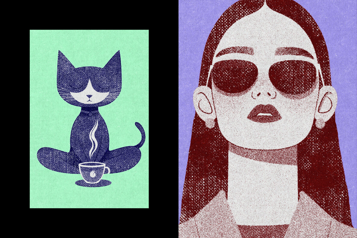 Old Printer Effect 4