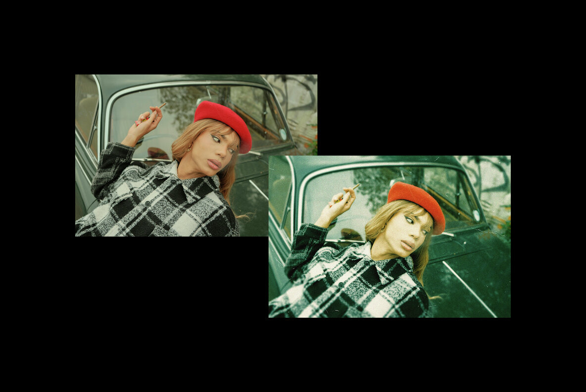 Dark Cinematic Photo Effect 2