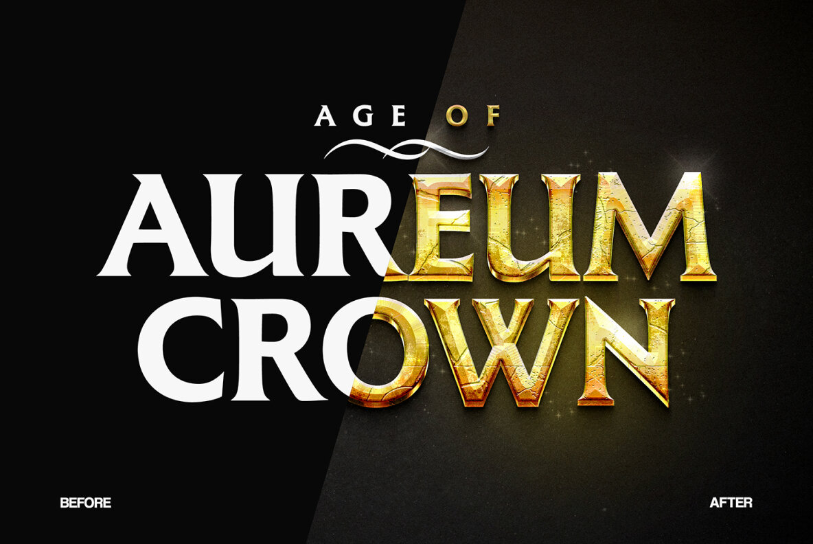 Fantasy Game Title Text Effect 4