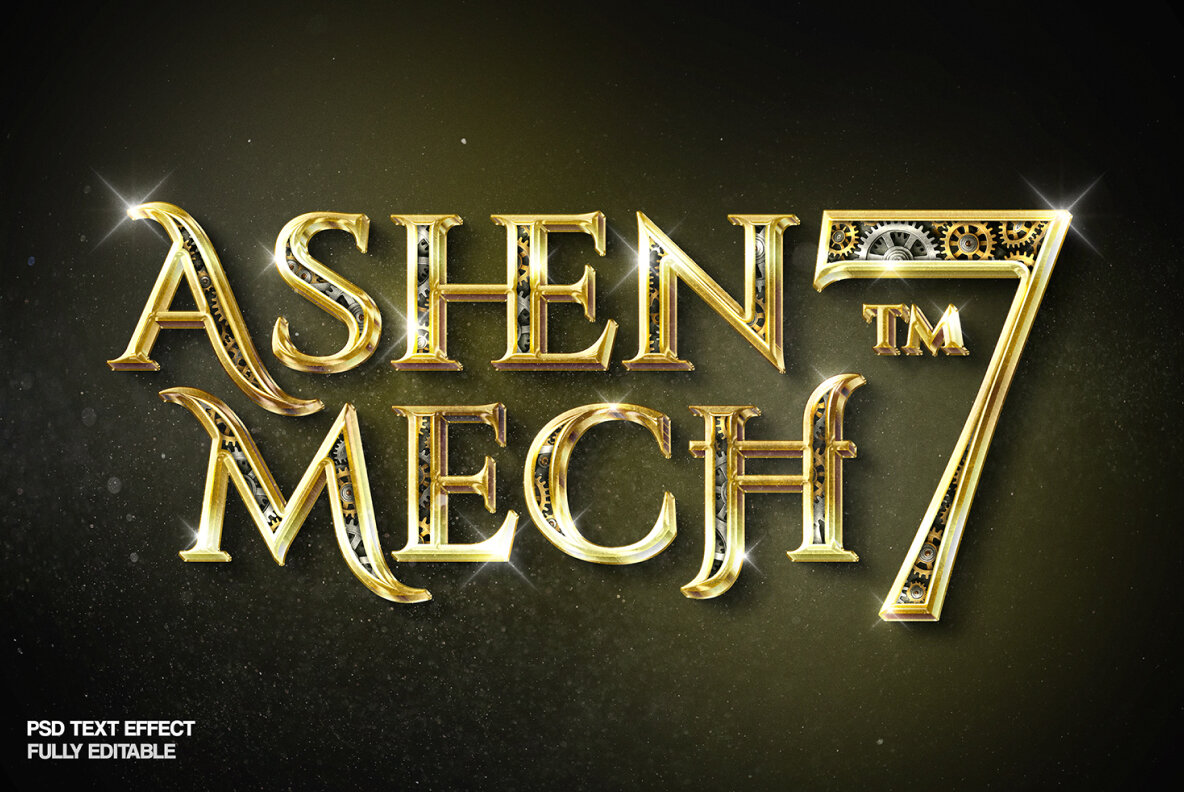 Fantasy Game Title Text Effect 5