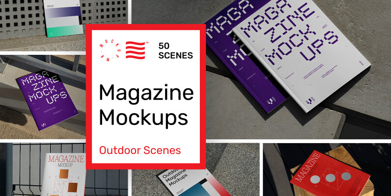 Outdoor Magazine Mockups