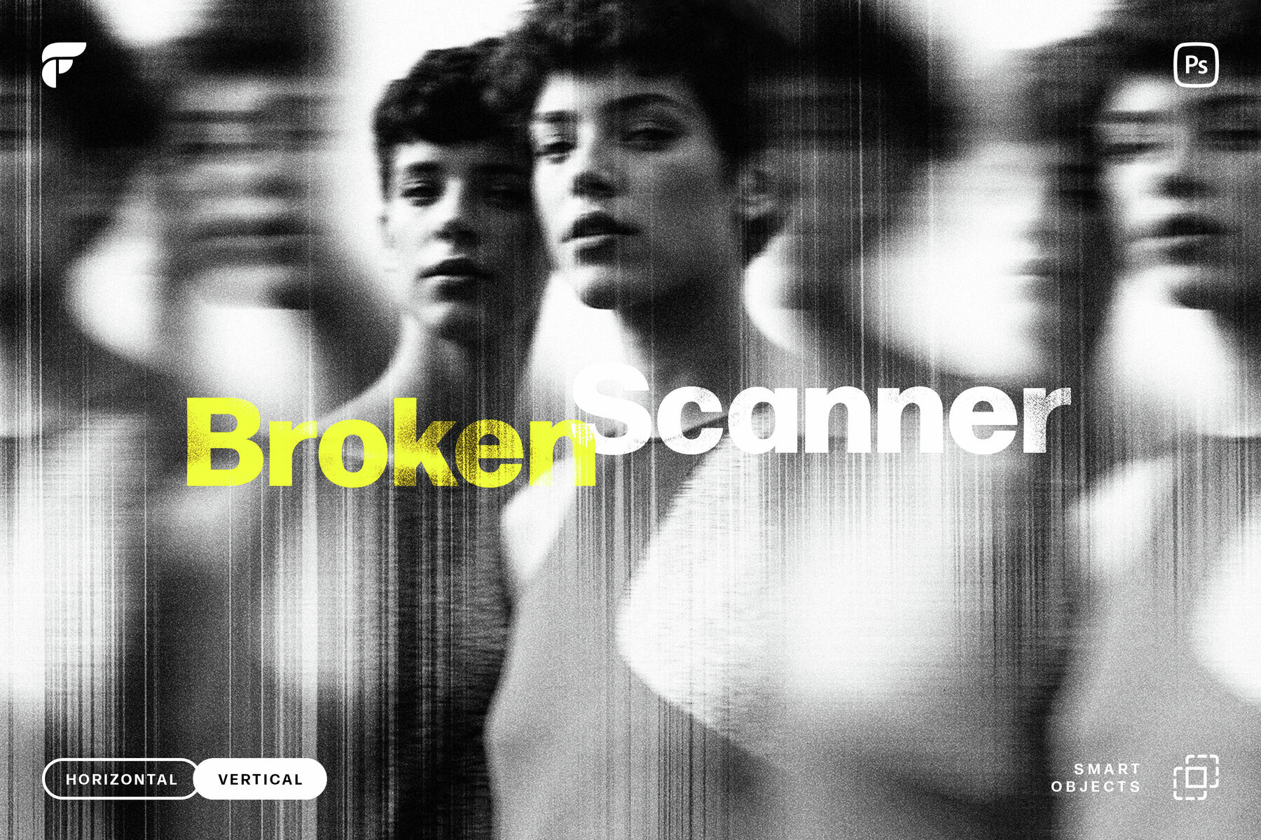 Broken Scanner Photo Effect 1