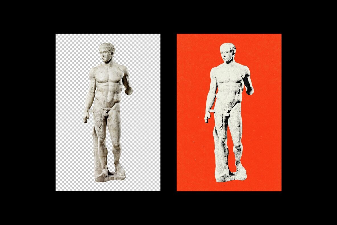 Grainy Risographic Photo Effect 4