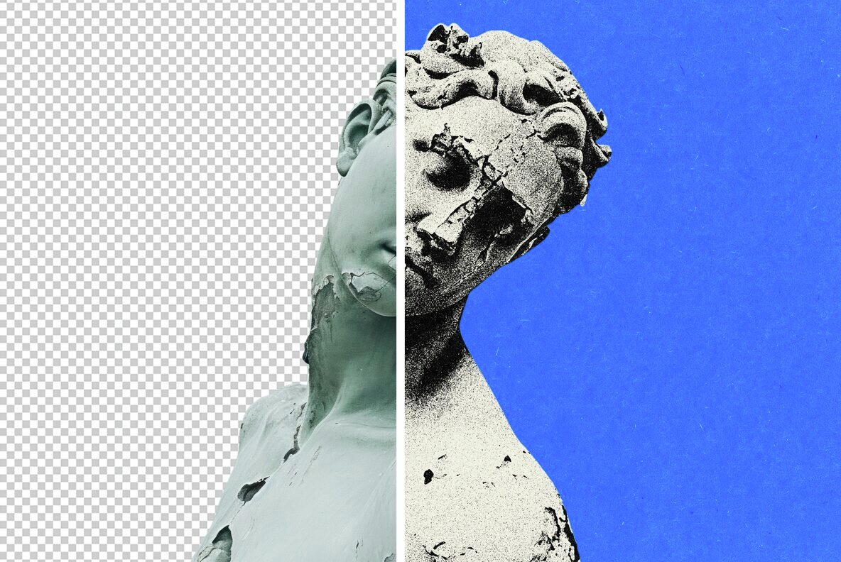 Grainy Risographic Photo Effect 5