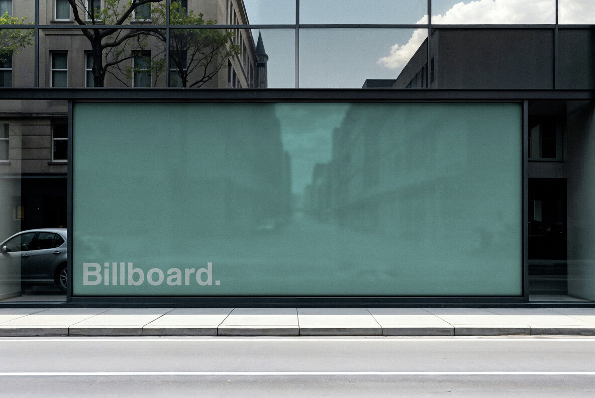 Large Window Billboard Mockup 1