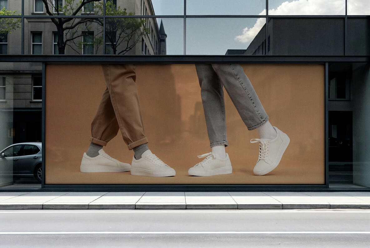 Large Window Billboard Mockup 2