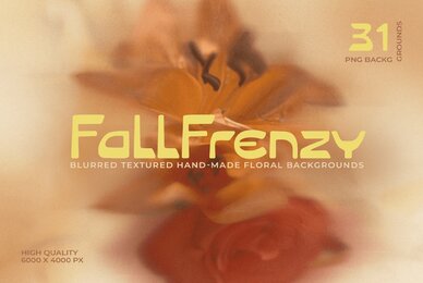 FallFrenzy floral backgrounds