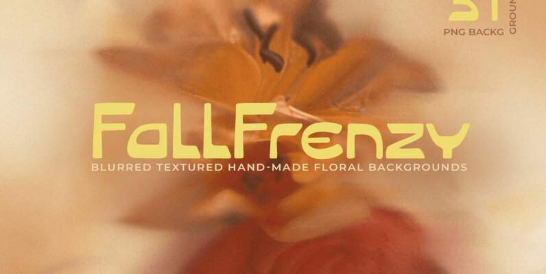 FallFrenzy floral backgrounds