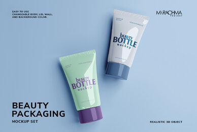 Beauty Packaging Mockup Set