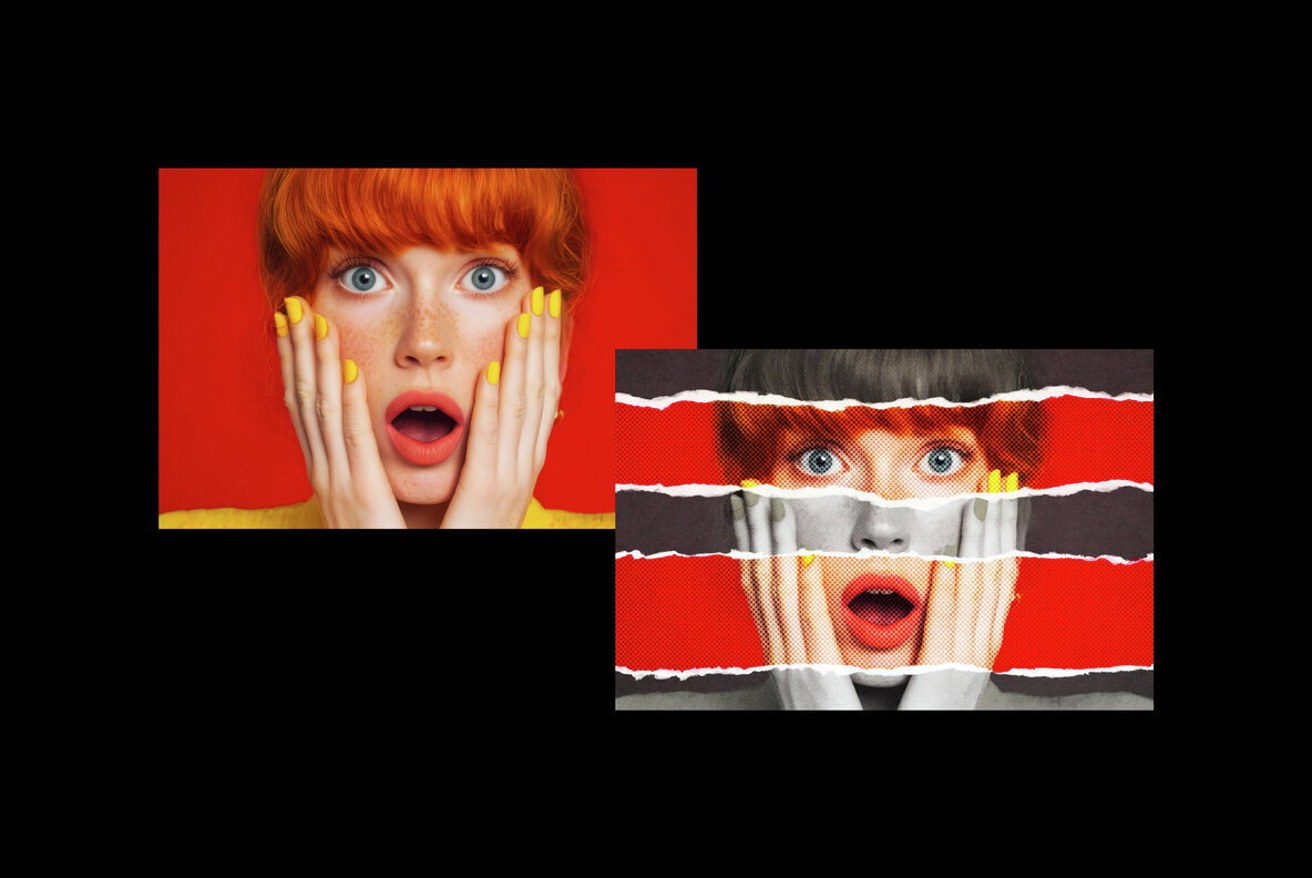 Torn Paper Photo Effect 2