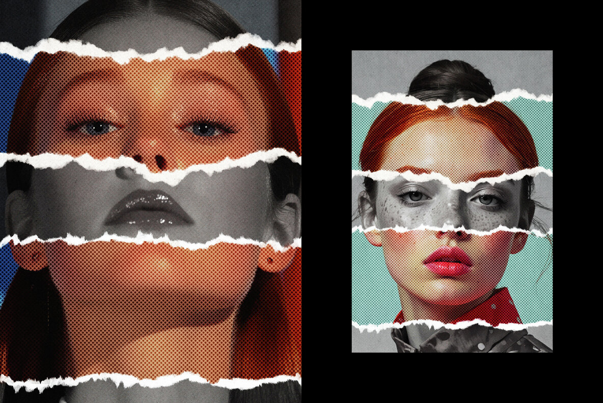 Torn Paper Photo Effect 4