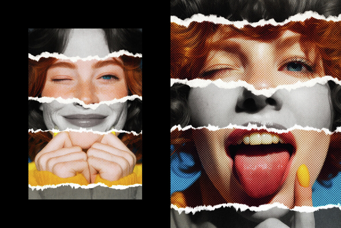 Torn Paper Photo Effect 6