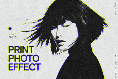 Risoprint Photo Effect