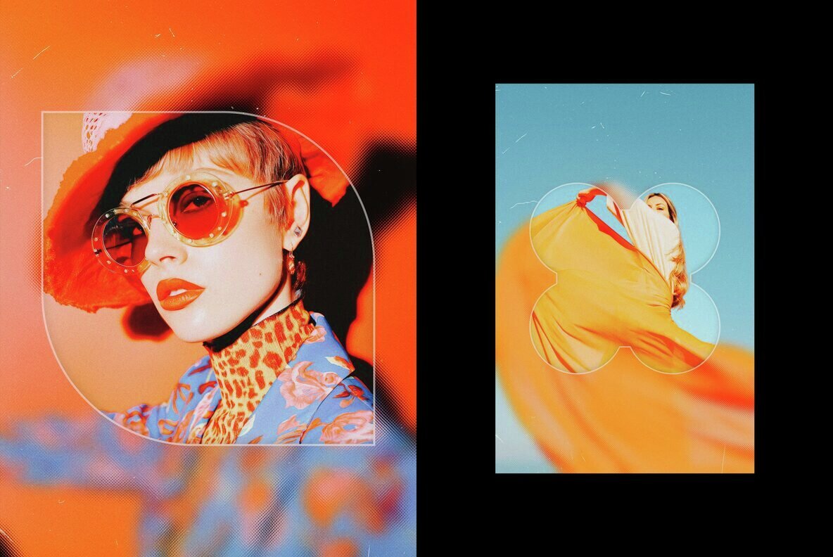 Glass Cutout Photo Effect 2