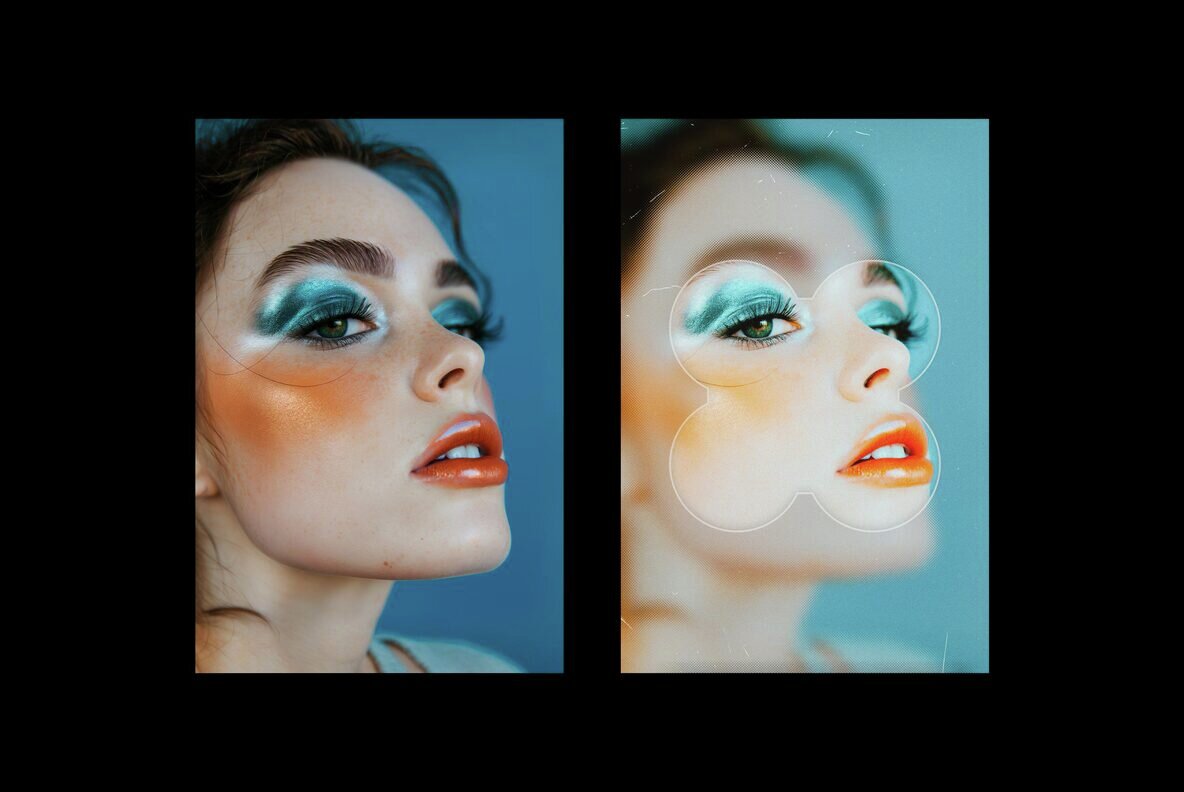 Glass Cutout Photo Effect 4