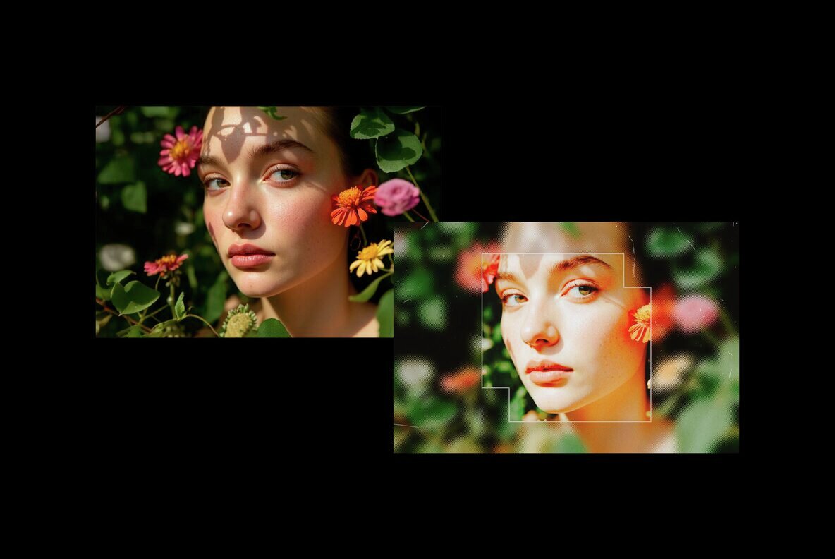 Glass Cutout Photo Effect 5