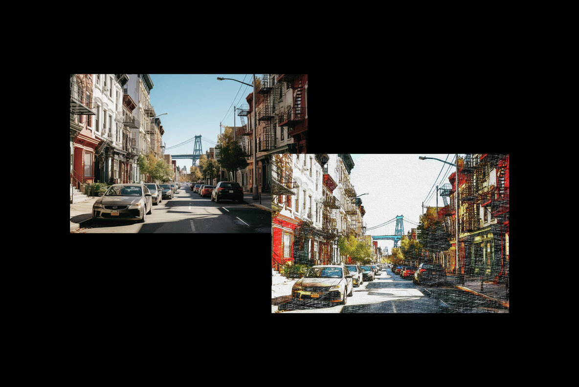 Pencil Sketch Photo Effect 6