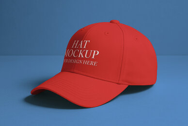 Baseball Hat Mockup